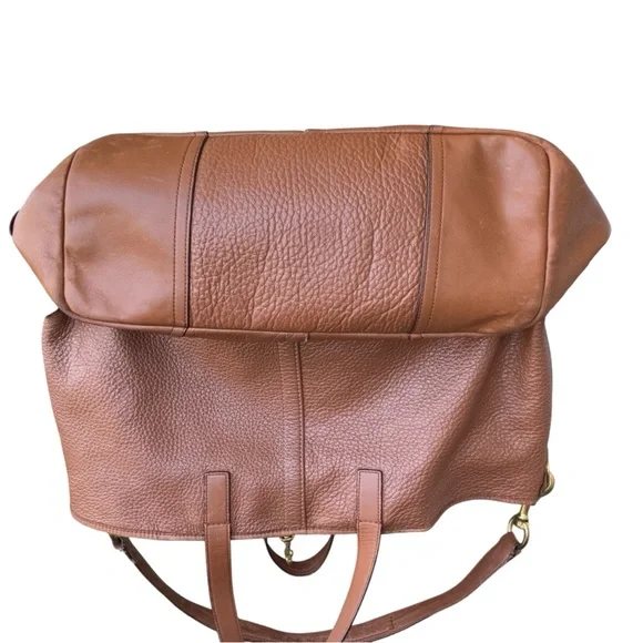 Brown Leather Men's Bag - Picture 5 of 13